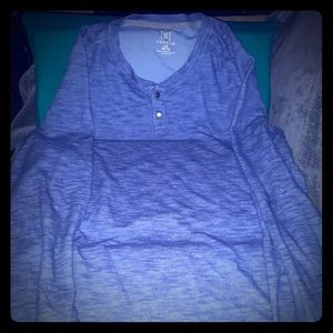 Thermal blue long sleeve